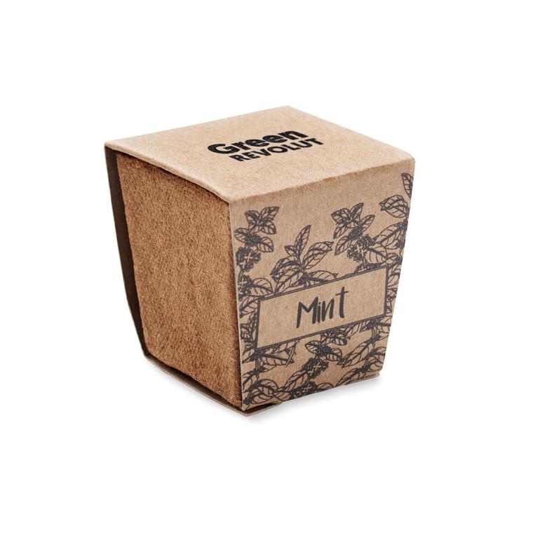 Kit de creștere a semințelor de mentă MINT KIT Bej
