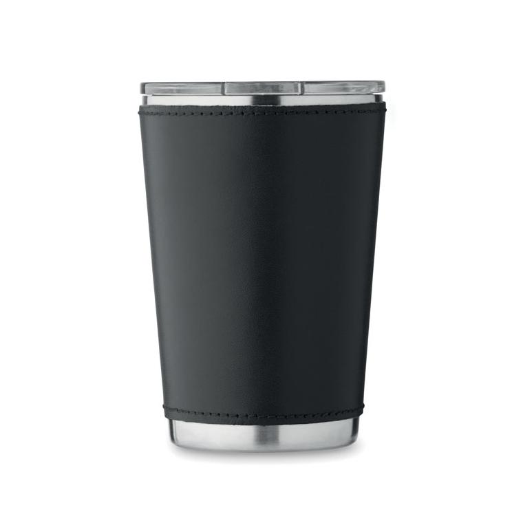 Pahar cu perete dublu 350 ml TUMLADO Negru