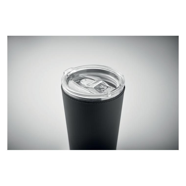 Pahar cu perete dublu 350 ml TUMLADO Negru