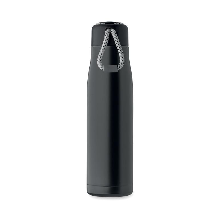 Sticlă cu perete dublu 500 ml CORDLE Negru