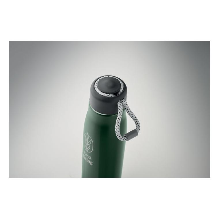 Sticlă cu perete dublu 500 ml CORDLE Verde Inchis