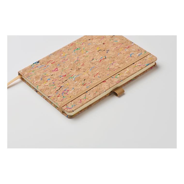 Notebook A5 din plută colorată CORNOTA Bej