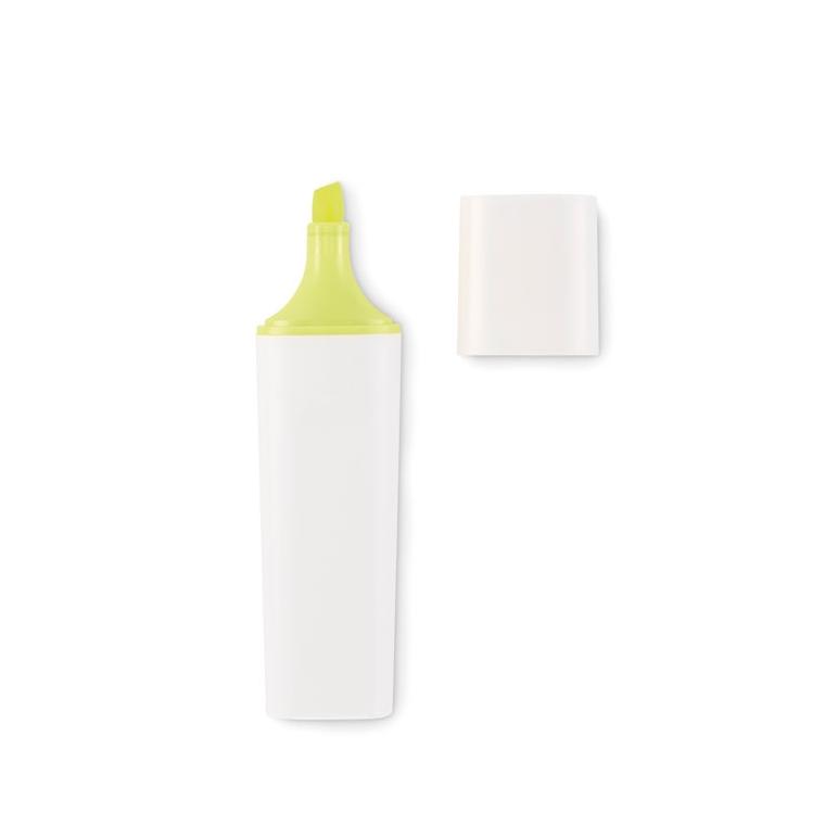 Evidențator RPET LIT Galben neon