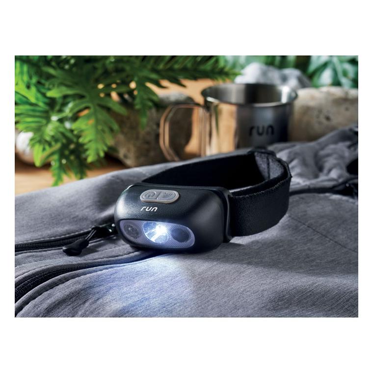 Frontală cu LED reîncărcărcabilă ELYDEE Negru