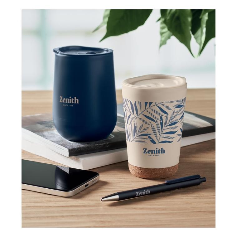 Pahar tumbler cu perete dublu 300 ml CO Bej