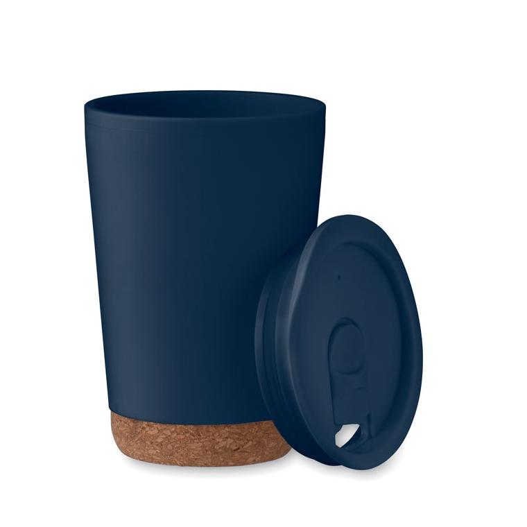 Pahar tumbler cu perete dublu 300 ml CO Navy