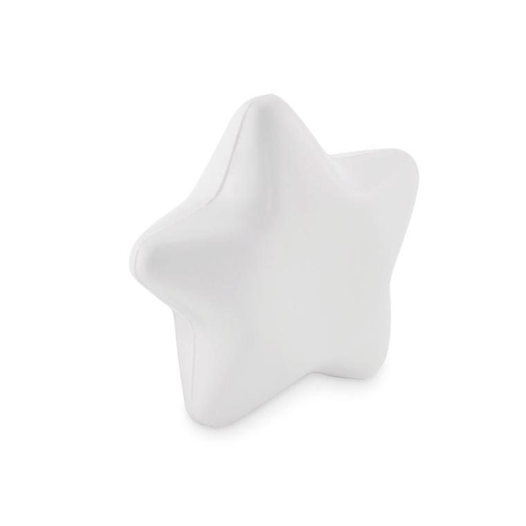 Stea anti-stres PU STARLY Alb