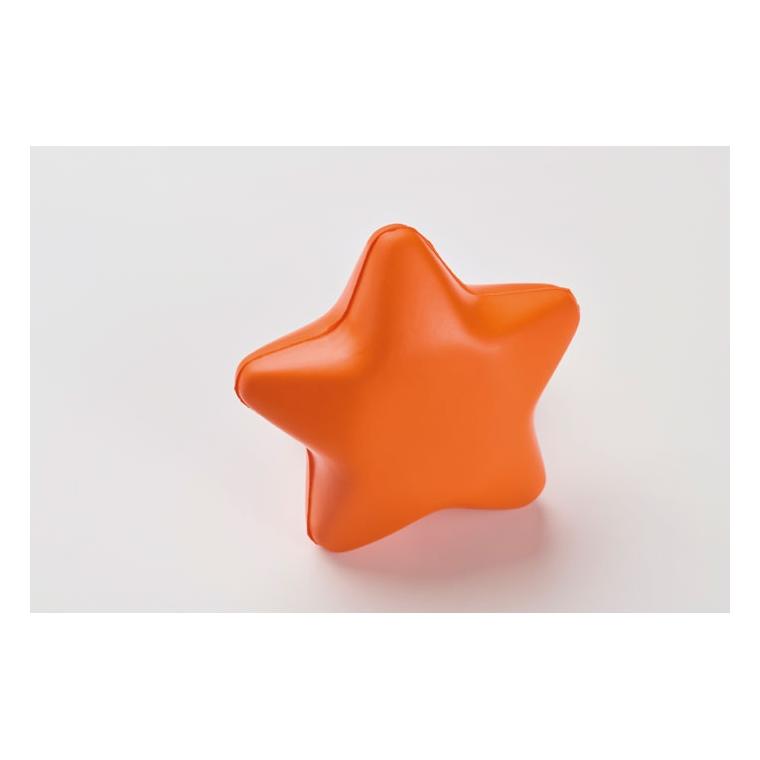 Stea anti-stres PU STARLY Portocaliu