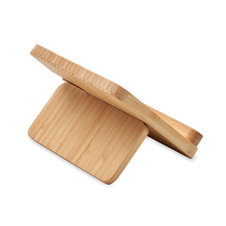 Încărcător wireless 3 în 1 15W BOOGAR Natur