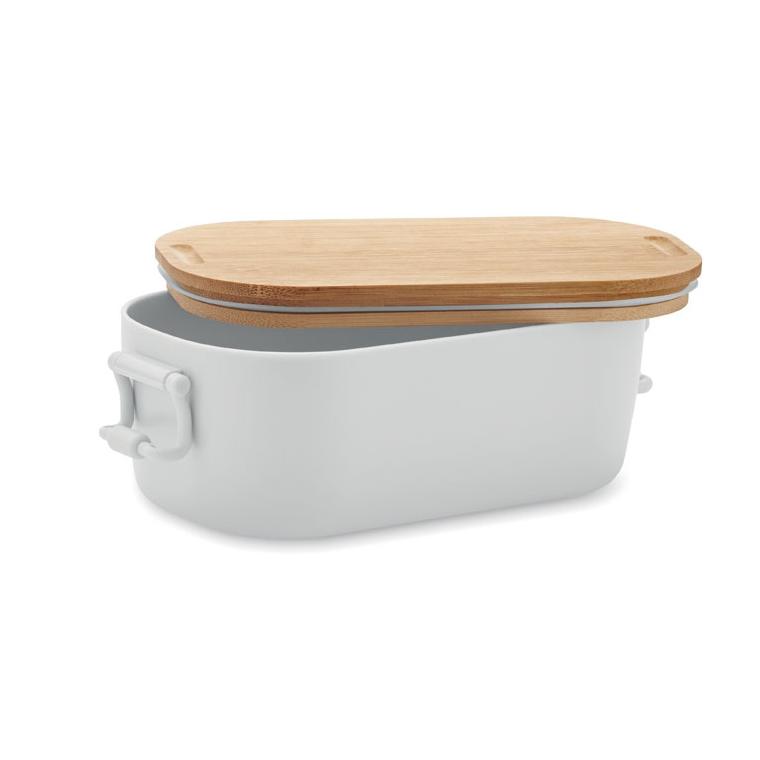 Cutie de prânz 700 ml din PP LEKKER Alb