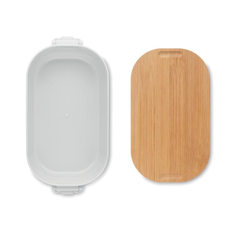 Cutie de prânz 700 ml din PP LEKKER Alb