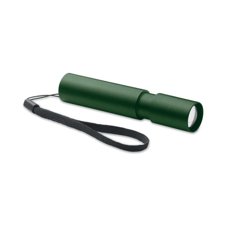 Lanternă reîncărcabilă din aluminiu ALUMINATE Verde Inchis