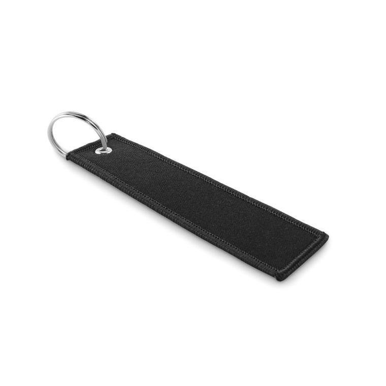 Breloc din poliester TAKEOFF Negru