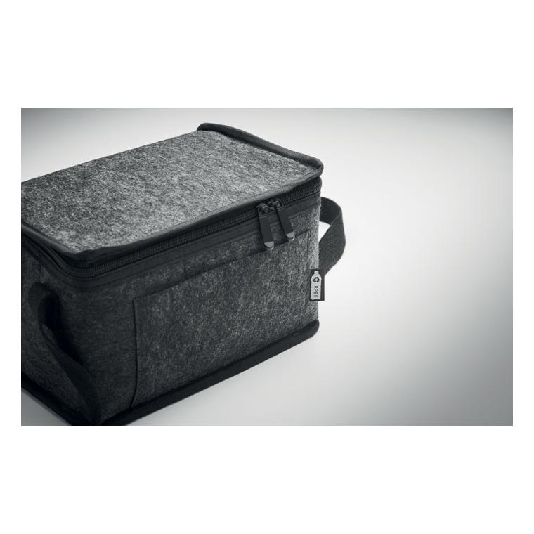 Cooler bag fetru RPET FOOLER Gri închis