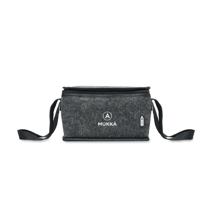 Cooler bag fetru RPET FOOLER Gri închis