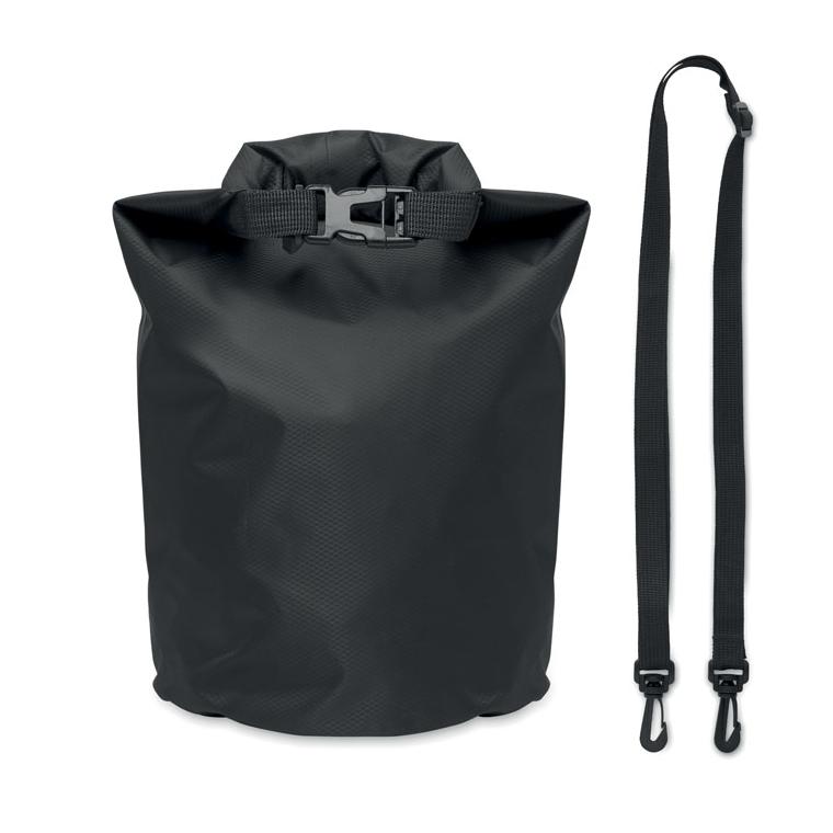 Geantă impermeabilă 210T RPET 5 L BOLSAIBLE + Negru