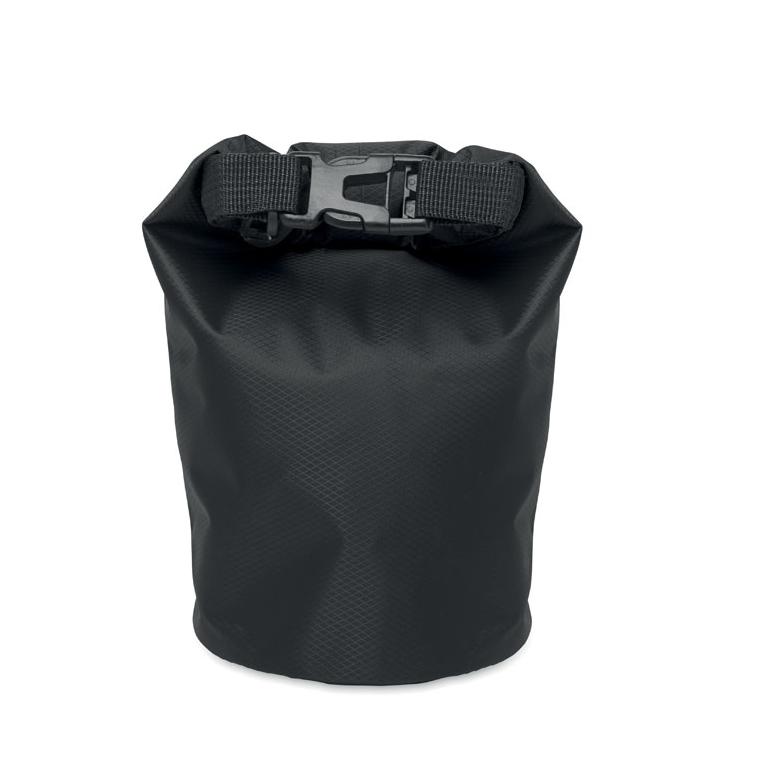 Geantă impermeabilă 210T RPET 1 L BOLSAIBLE Negru