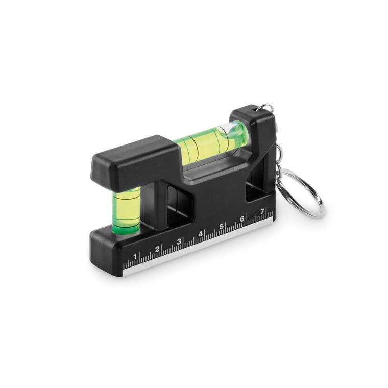 Poloboc cu breloc din ABS MAGEVEL Negru