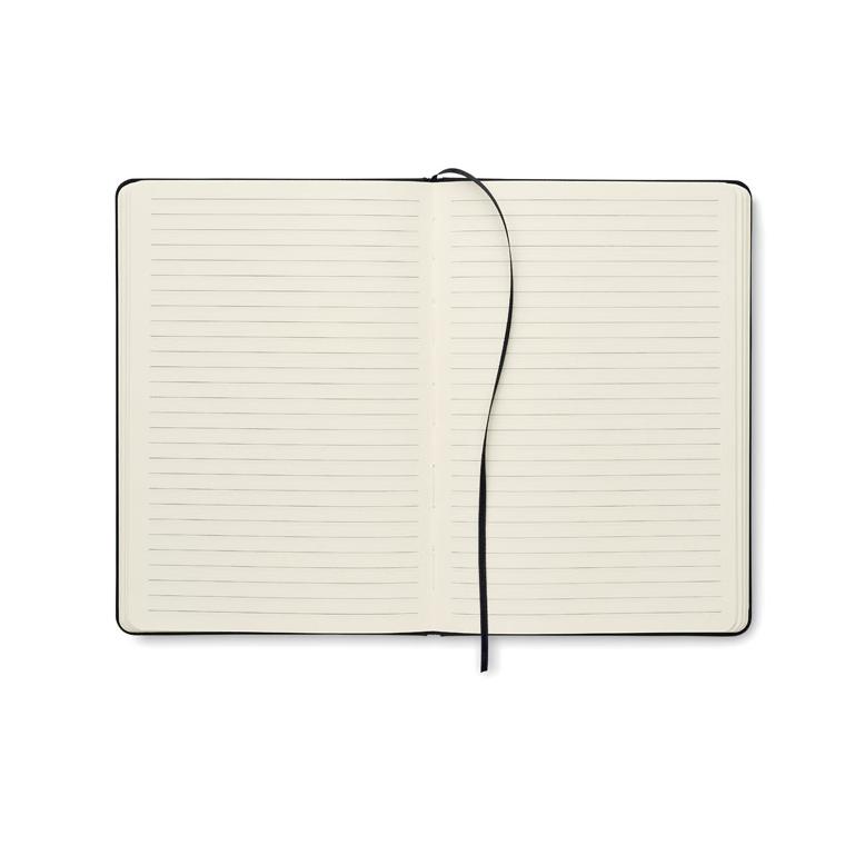 Notebook A5 RPET cu pix NOTA Negru