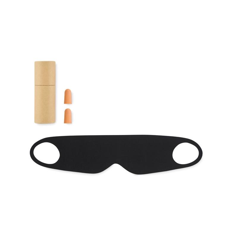 Set de călătorie în cutie tubulară de hârtie MASKSET Bej