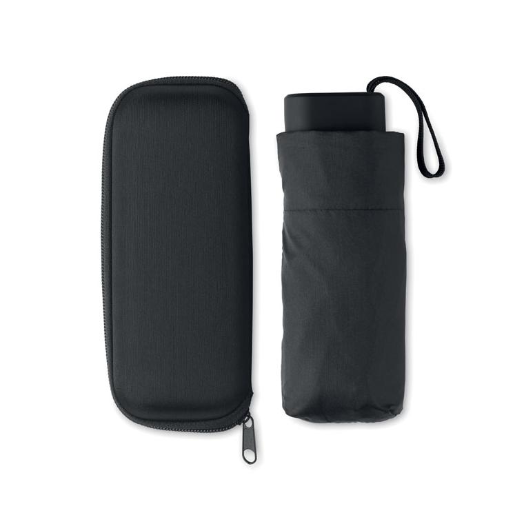 Umbrelă pliabilă de 19 inch PORTLAND Negru