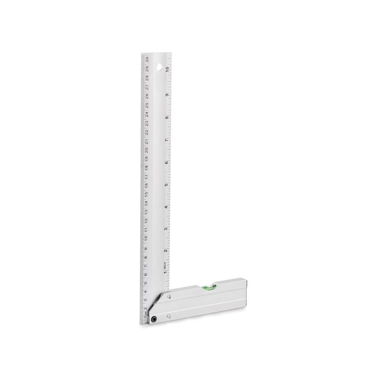 Riglă de nivel din aluminiu 30 cm MEJURE Argintiu