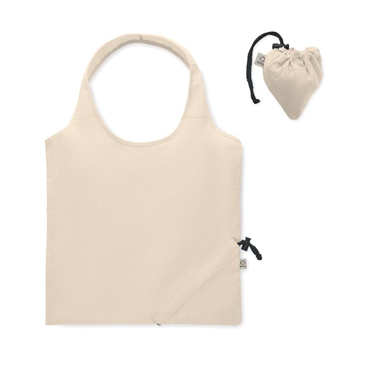 Sacoșă de cumpărături pliabilă CARRIE Bej