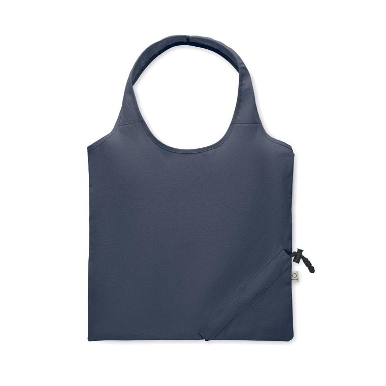 Sacoșă de cumpărături pliabilă CARRIE COLOUR Albastru