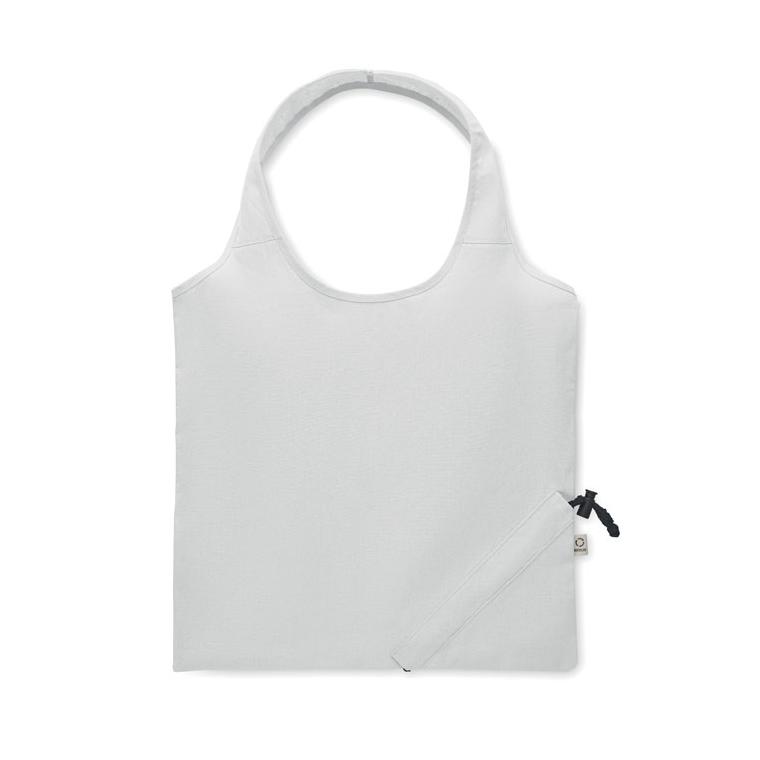 Sacoșă de cumpărături pliabilă CARRIE COLOUR Alb