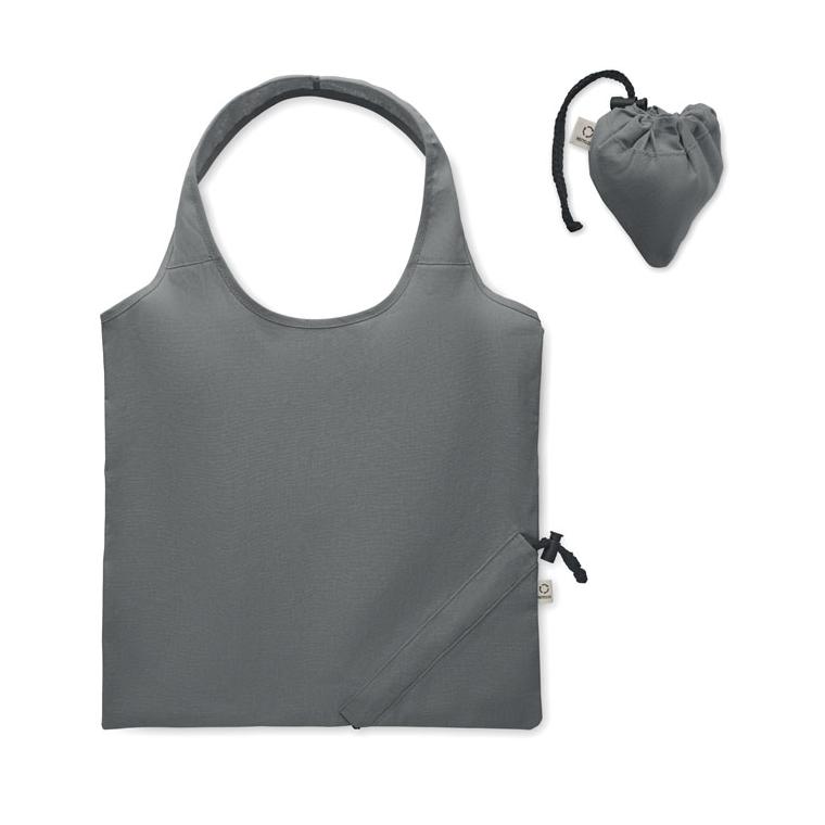 Sacoșă de cumpărături pliabilă CARRIE COLOUR Gri închis