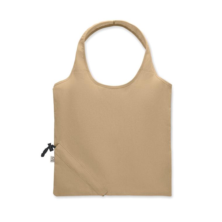 Sacoșă de cumpărături pliabilă CARRIE COLOUR Kaki
