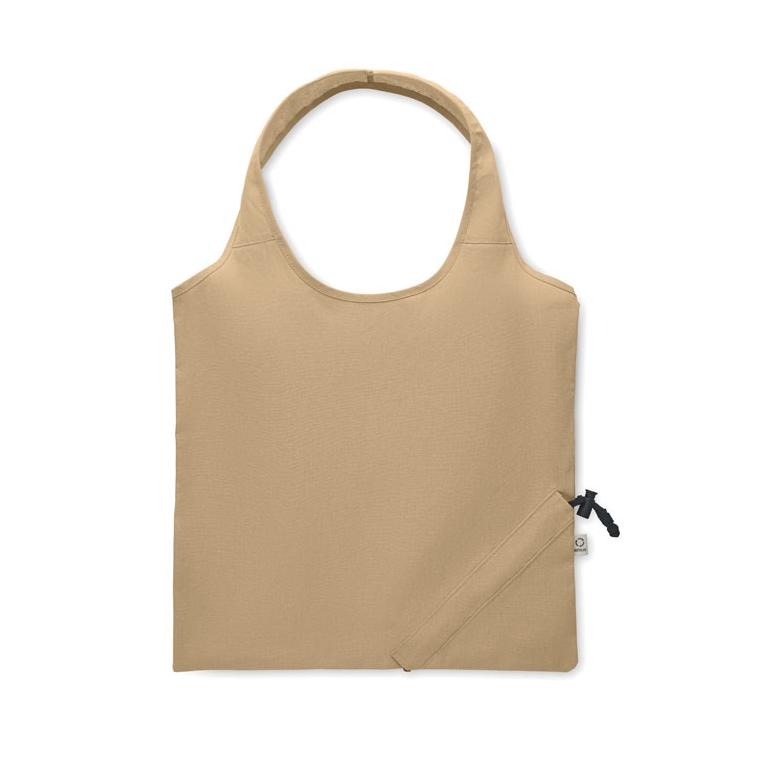 Sacoșă de cumpărături pliabilă CARRIE COLOUR Kaki