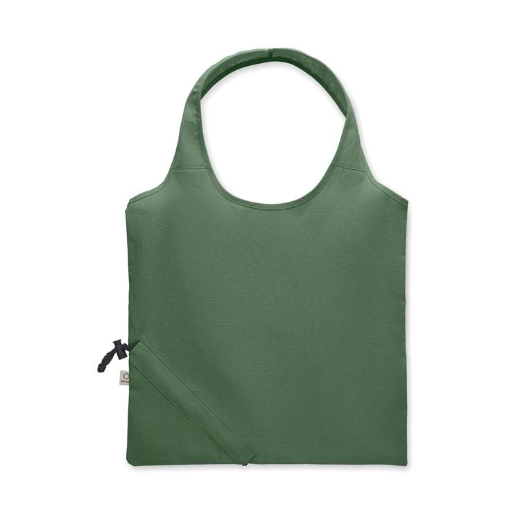 Sacoșă de cumpărături pliabilă CARRIE COLOUR Verde Inchis