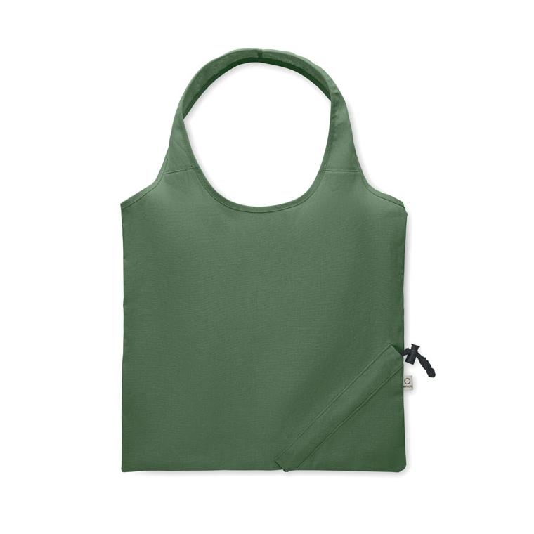 Sacoșă de cumpărături pliabilă CARRIE COLOUR Verde Inchis