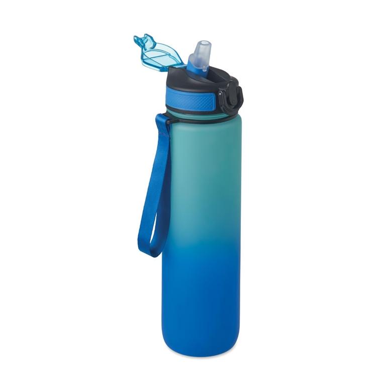 Sticlă de apă sport RPET 1 L ACTIVATE Albastru regal