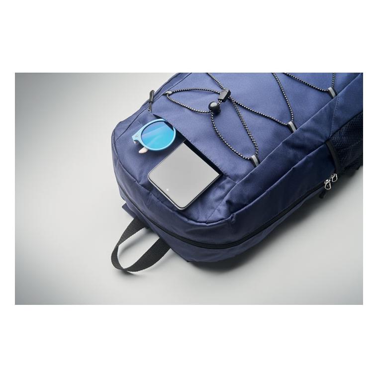 Rucsac din poliester 600D RPET HIGE Albastru