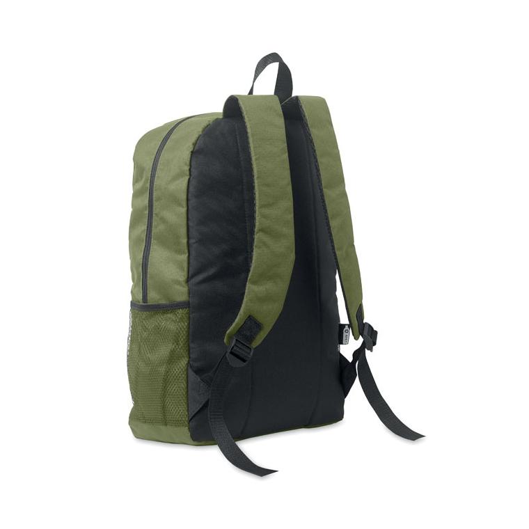 Rucsac din poliester 600D RPET HIGE Verde militar