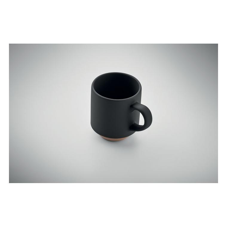 Cană ceramică stivuibilă 170 ml CERACK Negru