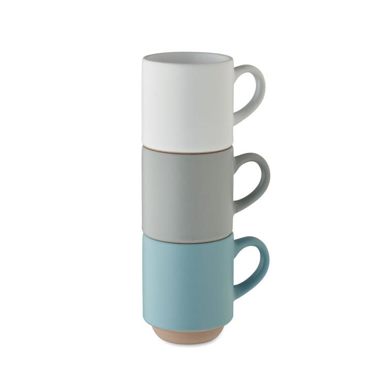 Cană ceramică stivuibilă 170 ml CERACK Alb