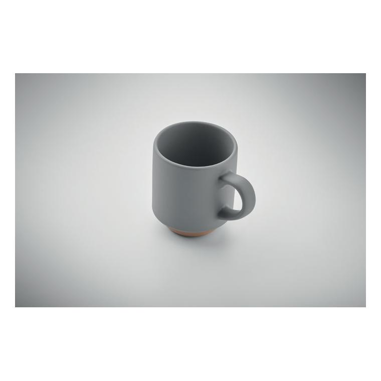 Cană ceramică stivuibilă 170 ml CERACK Gri