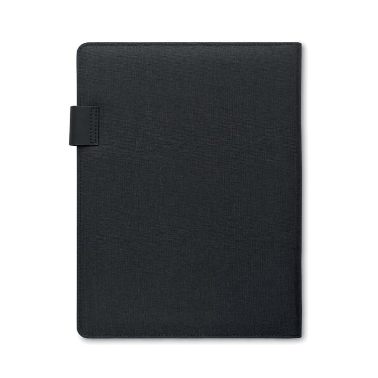 Mapă A4 cu încărcător wireless BURGUS Negru