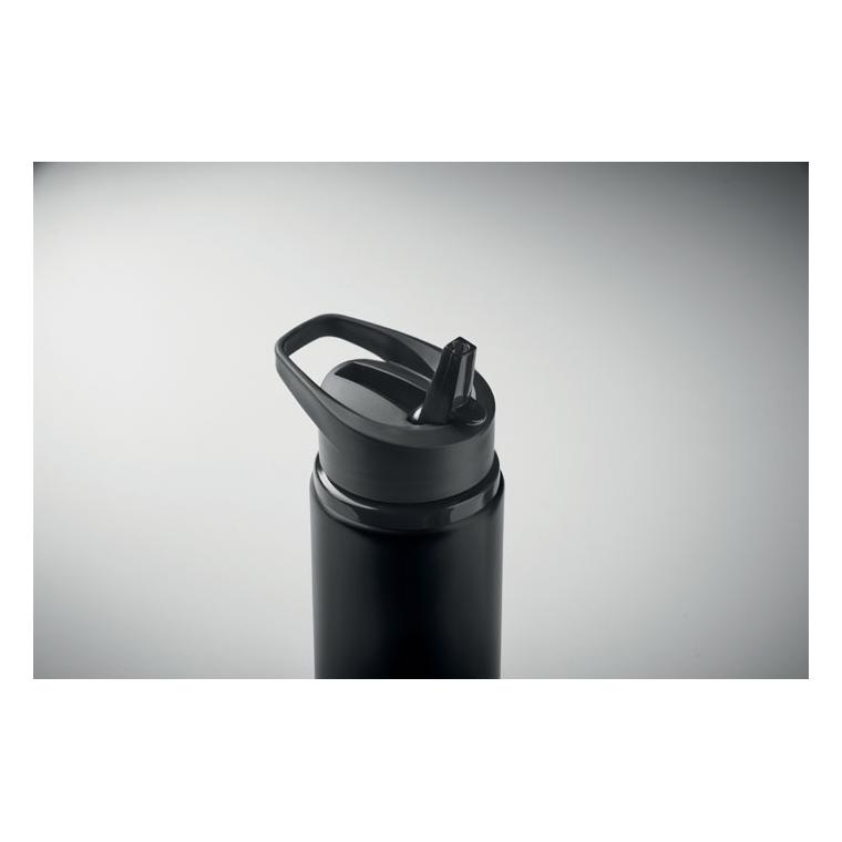 Sticlă cu perete simplu 500 ml SPOT Negru