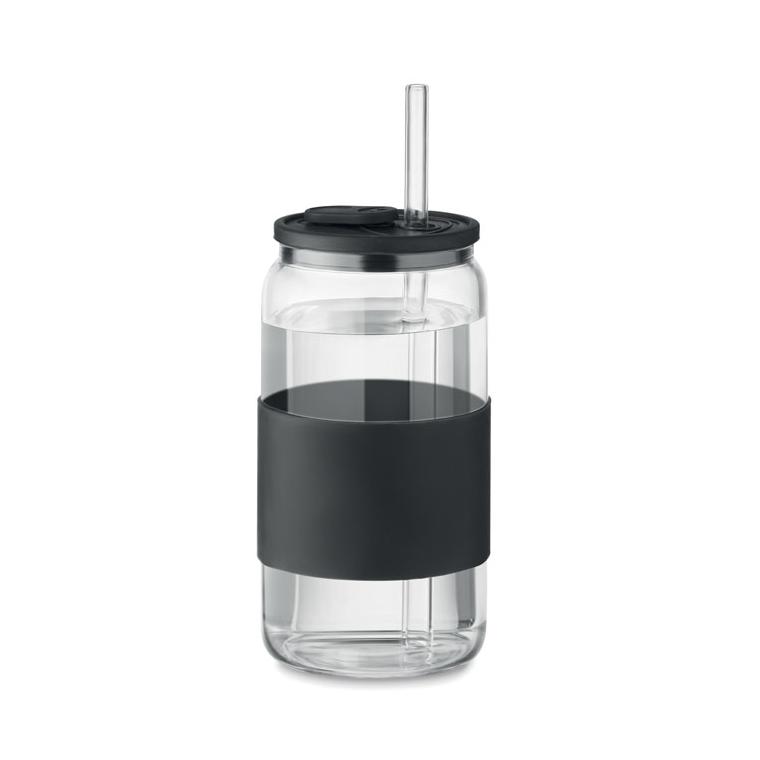 Pahar borosilicat 550 ml BOROSIP Negru