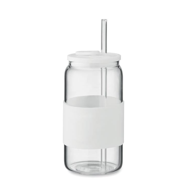 Pahar borosilicat 550 ml BOROSIP Alb