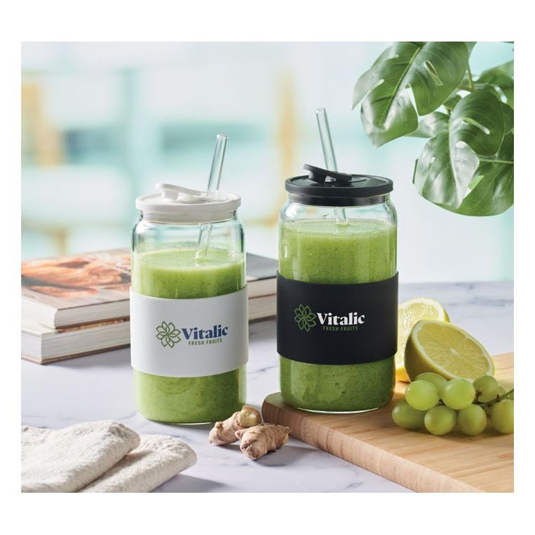 Pahar borosilicat 550 ml BOROSIP Alb