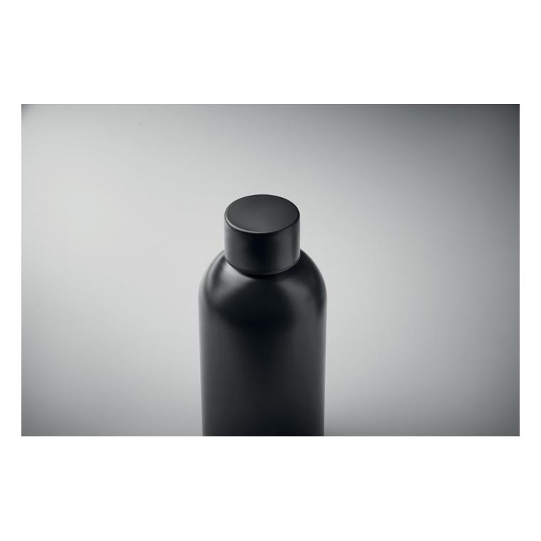 Sticlă cu perete simplu 500 ml ATHENA MID Negru