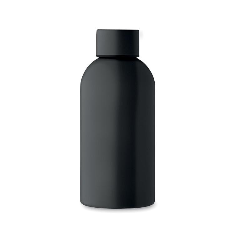 Sticlă cu perete simplu 500 ml ATHENA MID Negru