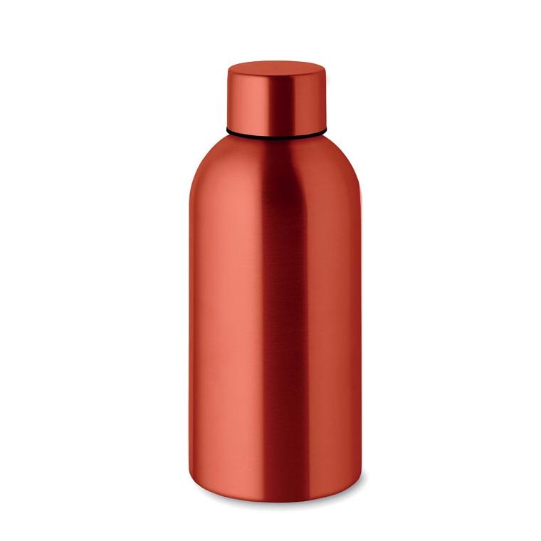 Sticlă cu perete simplu 500 ml ATHENA MID Roșu