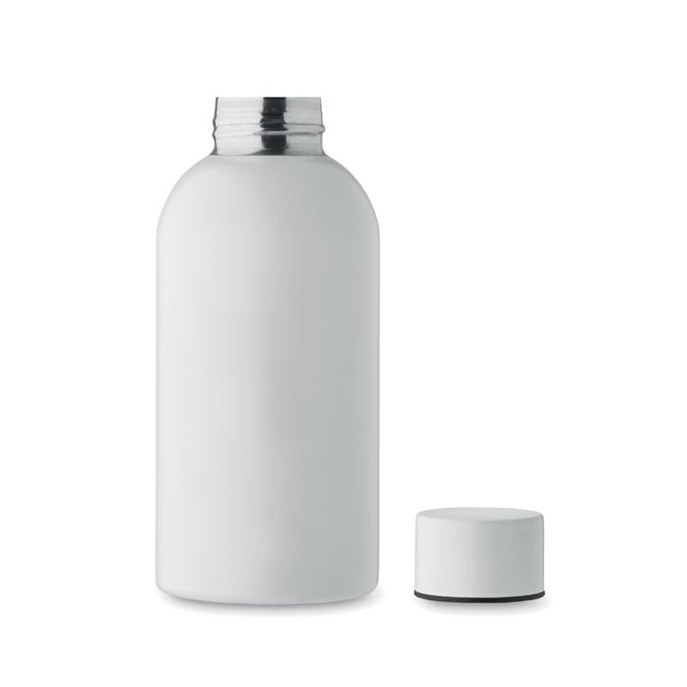 Sticlă cu perete simplu 500 ml ATHENA MID Alb