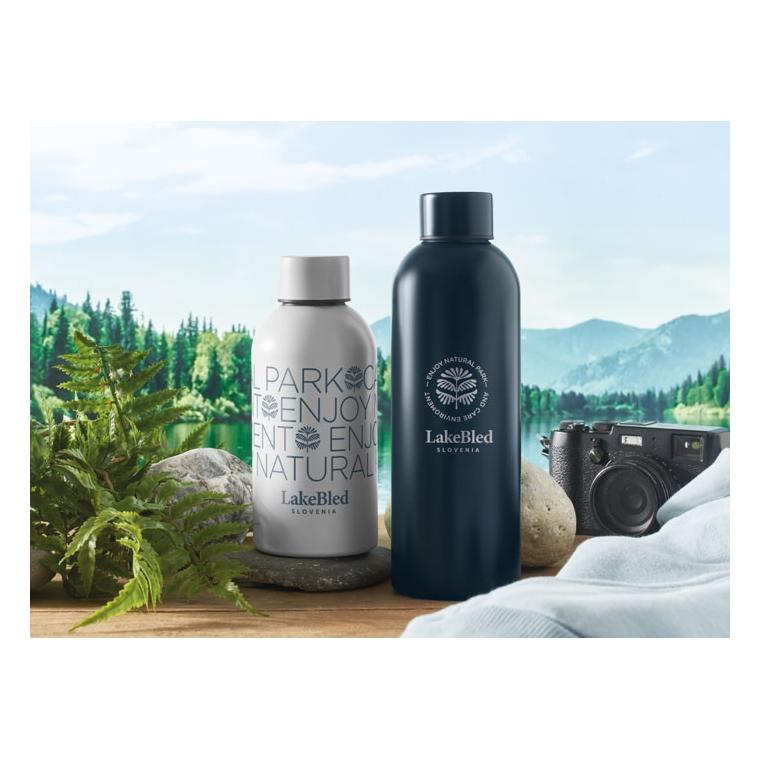 Sticlă cu perete simplu 500 ml ATHENA MID Alb